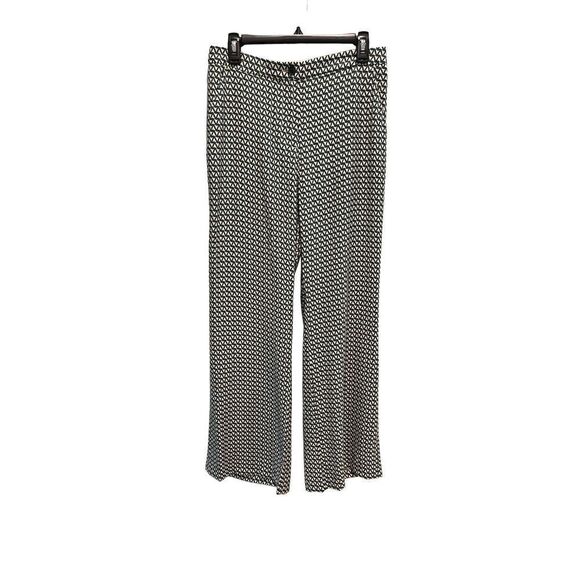 NWOT H&M green and white checked light trousers - 8 - Picture 1 of 9